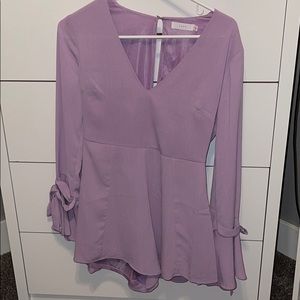 Lavender romper